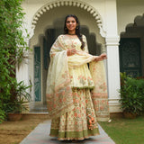 Vintage Tulip Lehenga Set