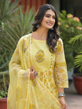 Daffodil Pale Yellow Straight Suit Set